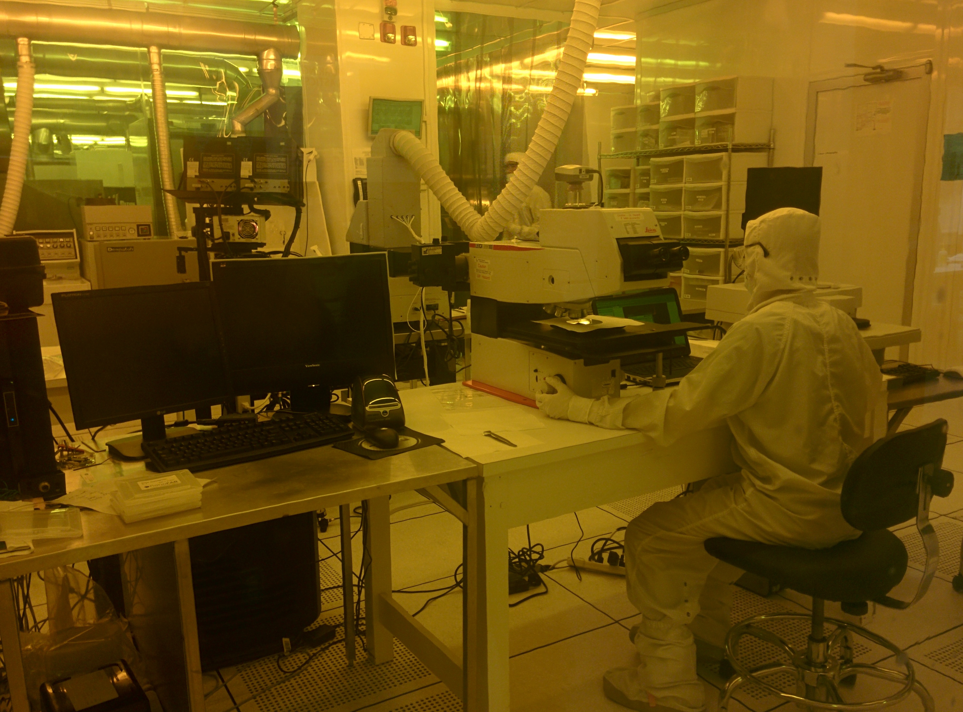 We have access on campus to extensive applications in micro- and nanoscale fabrication and characterization.