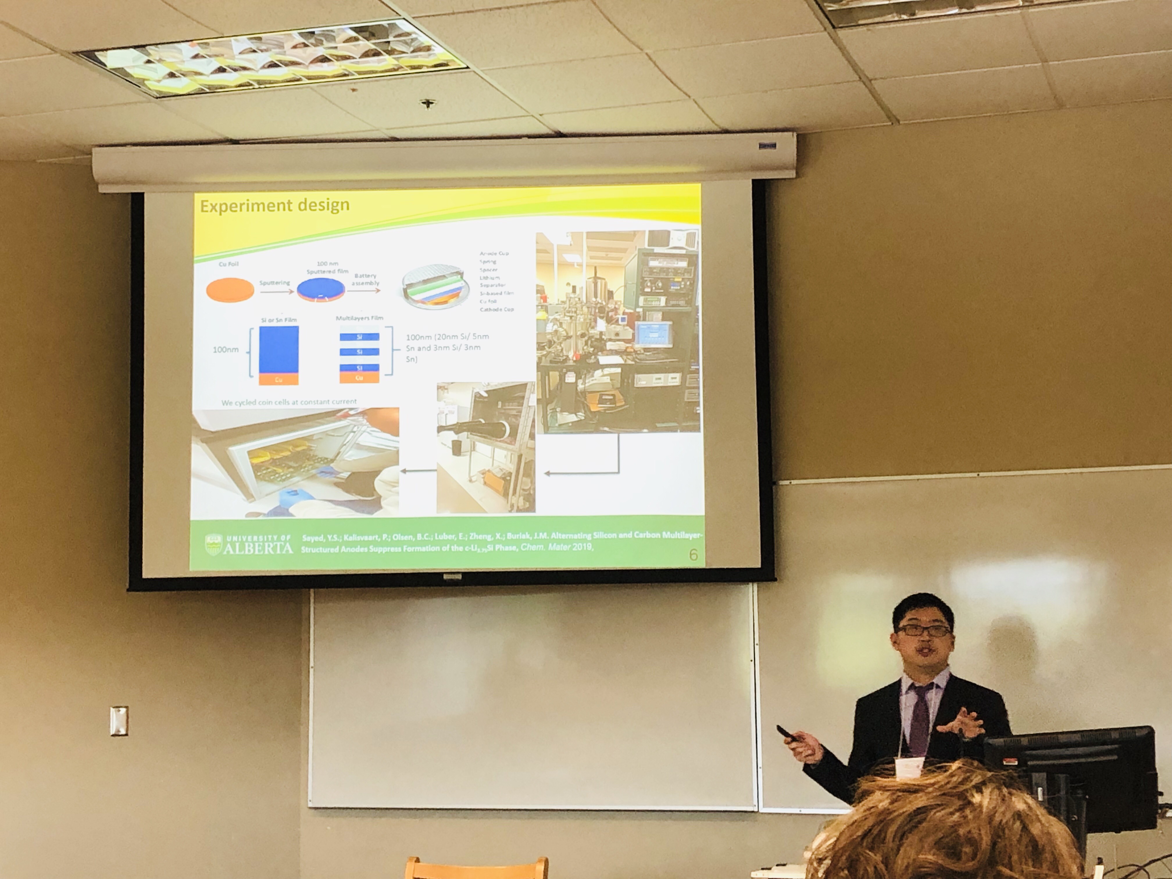 Chengchao at WCUCC 2019 in Kelowna, BC